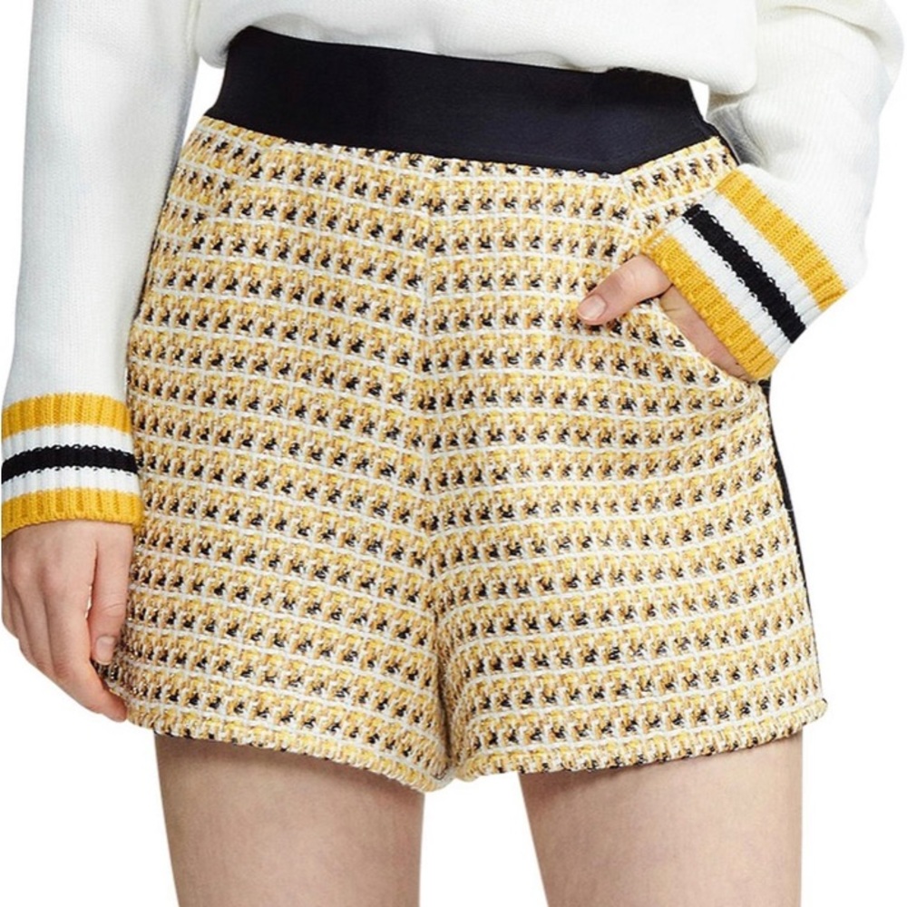 Maje tweed shorts
